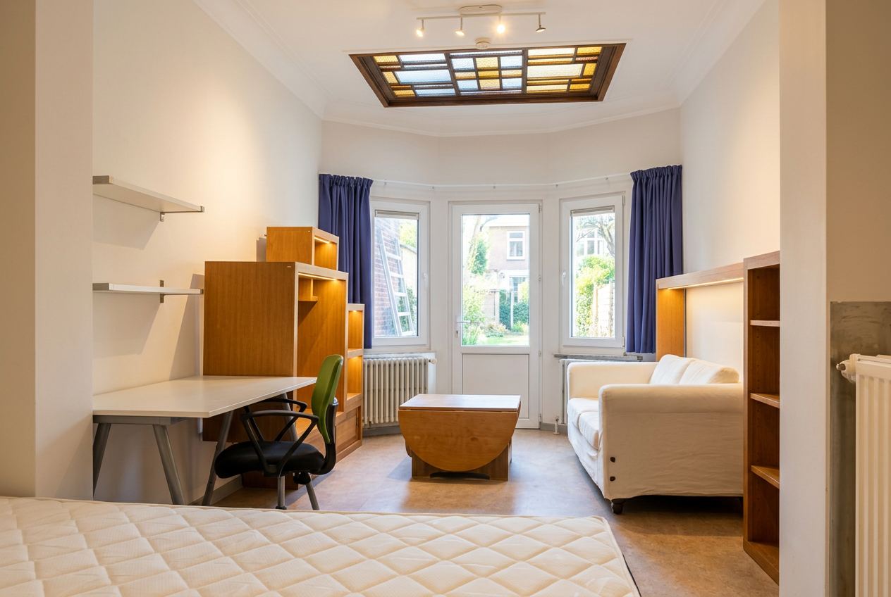 Gemeubelde studentenkamer